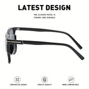 frameless square sunglasses, view 9 - MRSLM