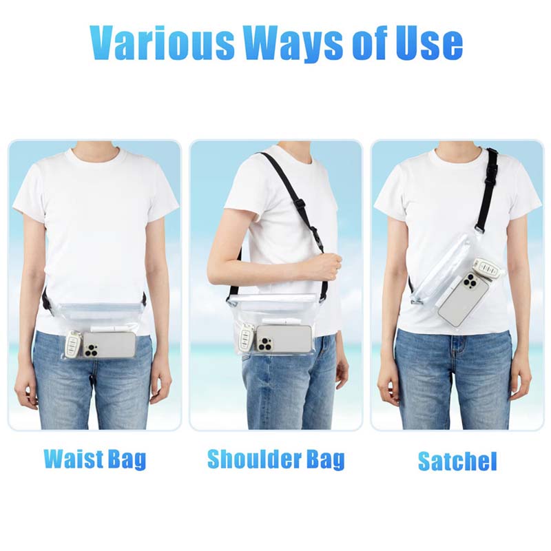 Waterproof Mobile Phone Waist Bag for Beach and Outdoor Activities