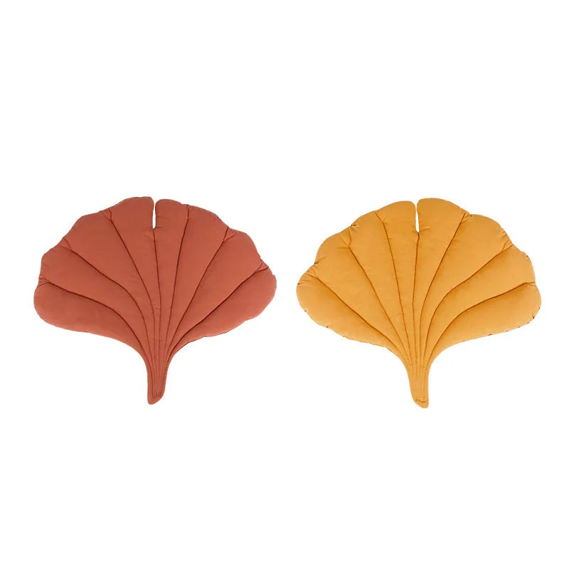 leaf-shaped cat bed mat, view 3 - MRSLM