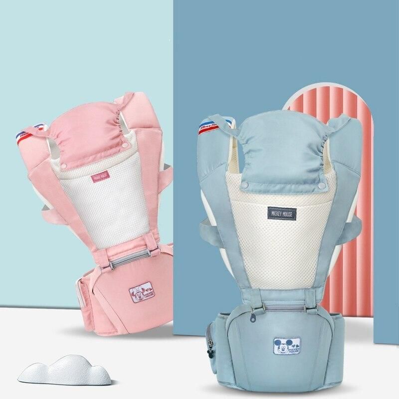 Multi-Position Comfort Baby Carrier - Cartoon Pattern, 0-36 Months