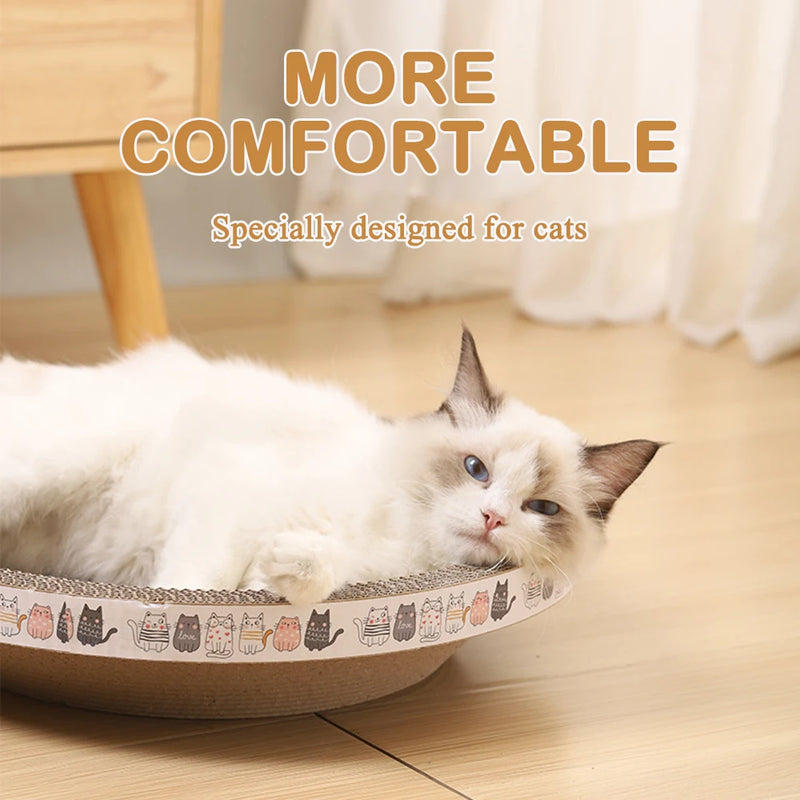 cat scratcher bed, view 6 - MRSLM