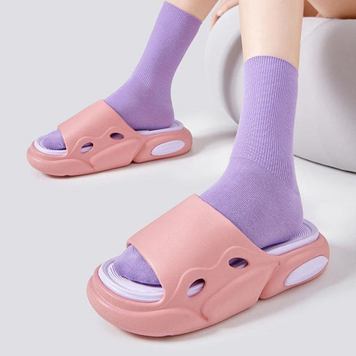 Colorful cloud cushion slippers - MRSLM
