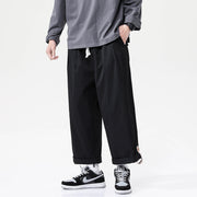 solid color loose drape trousers, view 6 - MRSLM
