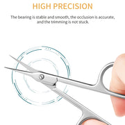 stainless steel precision nail scissors, view 5 - MRSLM