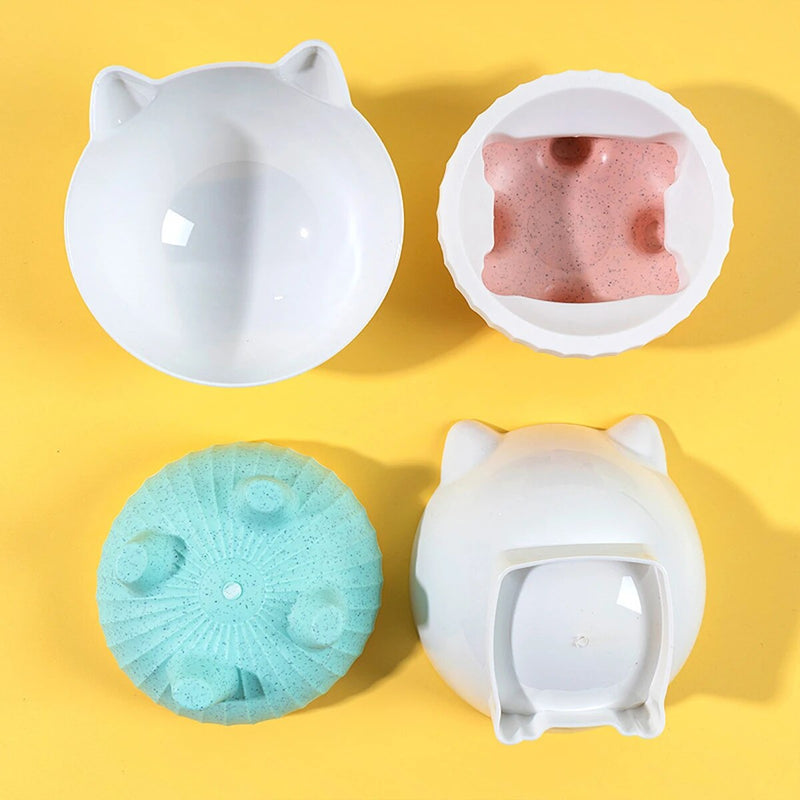 Tigelas elevadas para gatos com suporte elevado