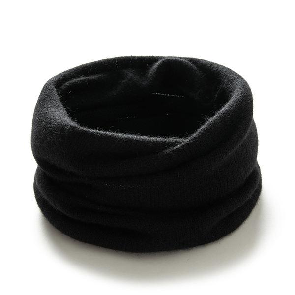 winter cashmere neck warmer, view 4 - MRSLM