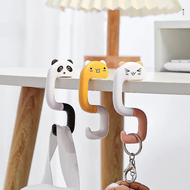 portable cartoon bag hanger hook, view 6 - MRSLM