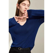 u-neck slim-fit pullover, view 5 - MRSLM