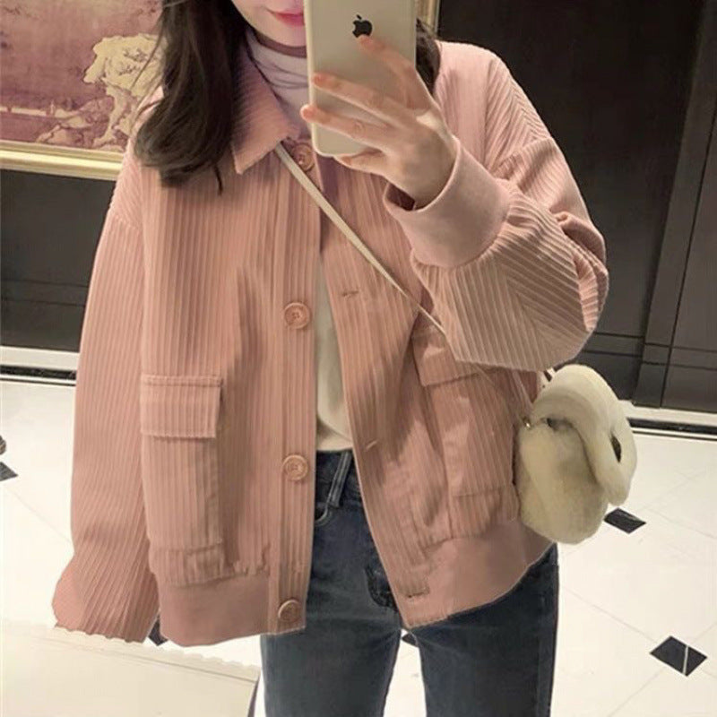 Locker geschnittene, vielseitige Damen-Freizeitjacke, Oberteil