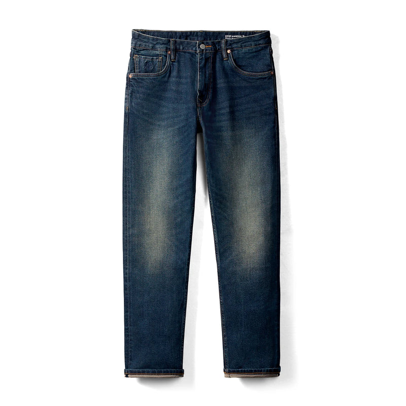 men's slim fit selvedge jeans, view 2 - MRSLM