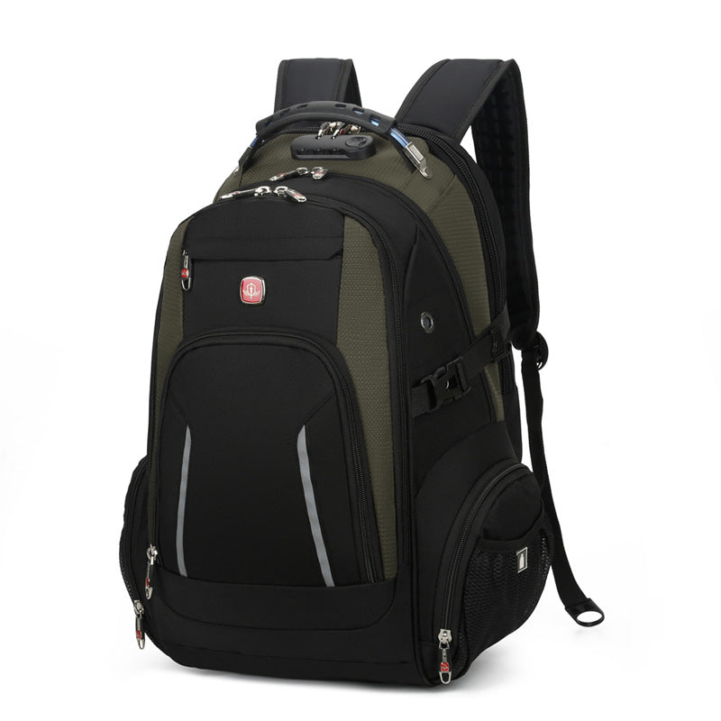 multifunctional waterproof oxford cloth backpack, view 4 - MRSLM