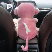 car tissue and trash box, cartoon animal, view 9 - MRSLM