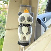 cartoon animal seatbelt cover, view 3 - MRSLM