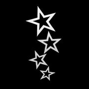 starry sky vinyl car decal, view 3 - MRSLM