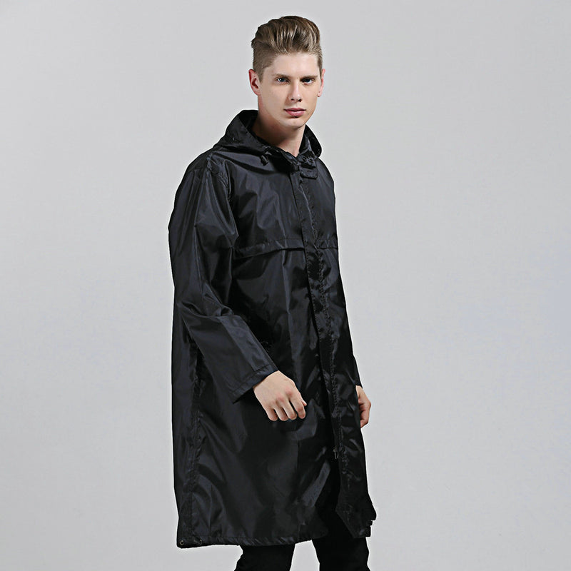 men's waterproof polyester raincoat, view 3 - MRSLM