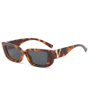 retro rectangle sunglasses, view 5 - MRSLM