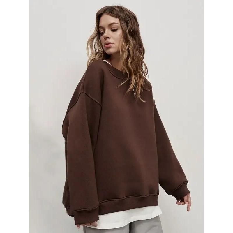 women's fleece sweatshirt, view 27 - MRSLM
