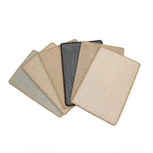 cat scratch sisal mat, view 2 - MRSLM