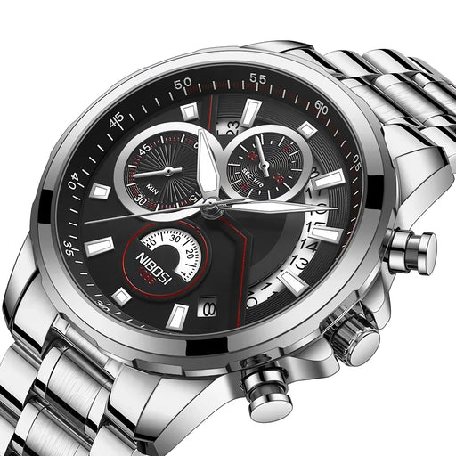 men's sport chronograph watch, view 5 - MRSLM