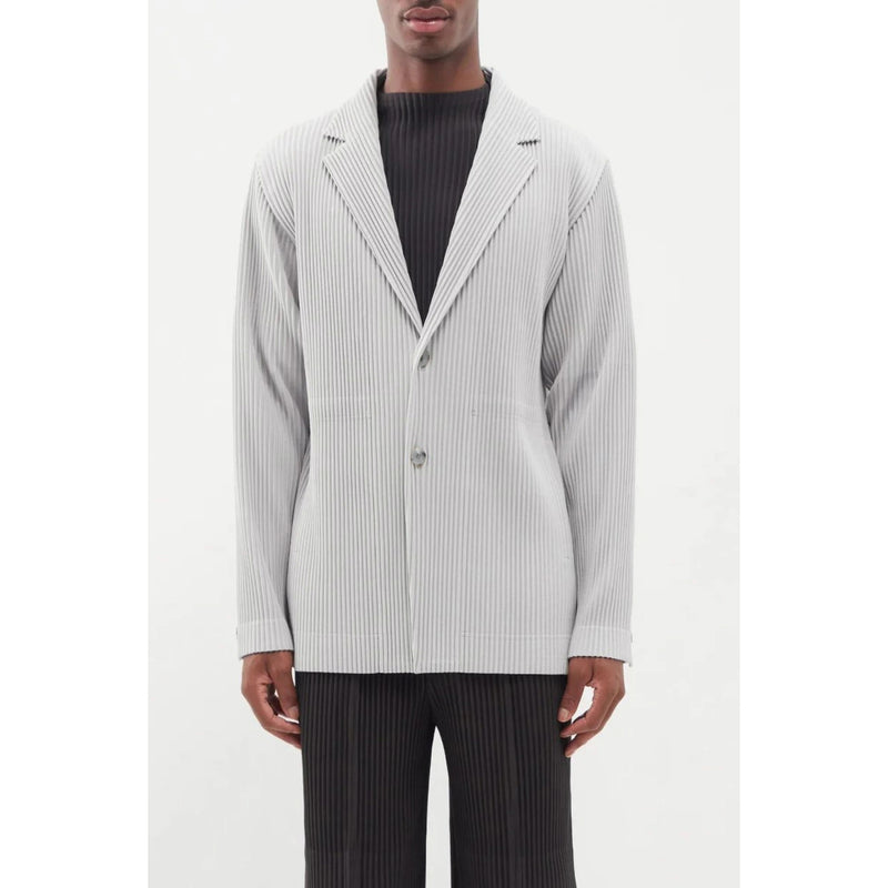 Men's pleated suit blazer, view 2 - MRSLM