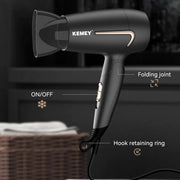 foldable hair dryer, view 5 - MRSLM