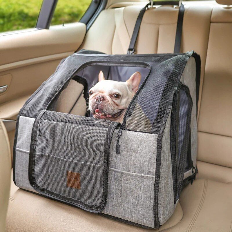 waterproof dog car seat cover, view 2 - MRSLM