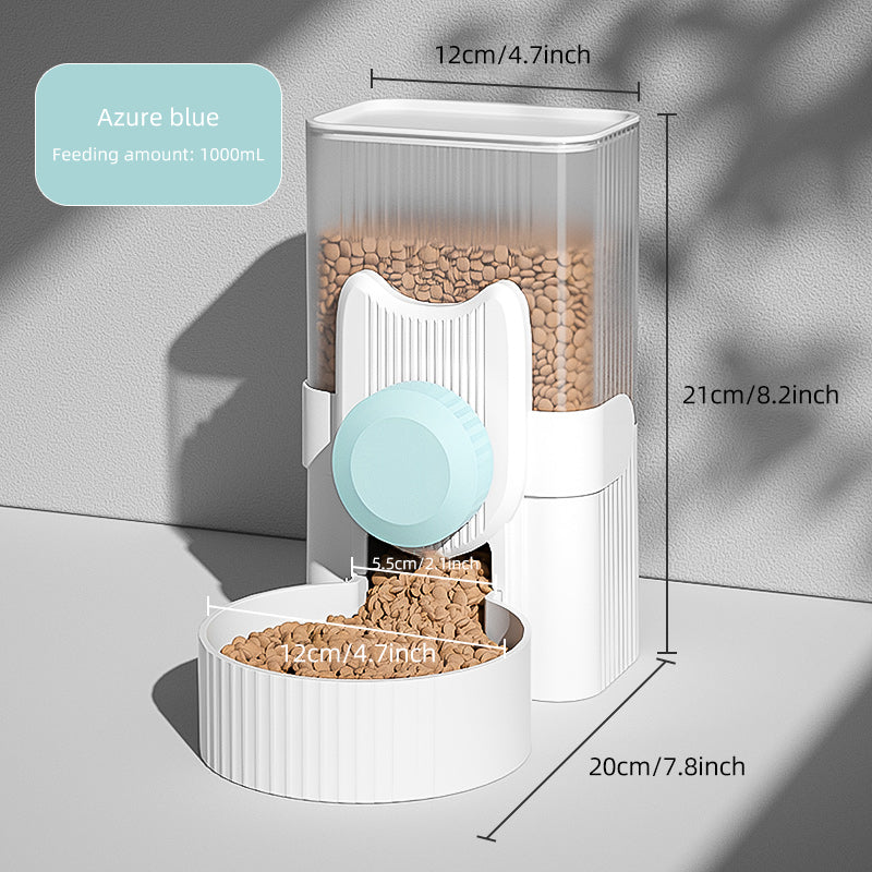 automatic pet feeder and water dispenser, view 7 - MRSLM
