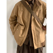 retro embroidery workwear jacket, view 2 - MRSLM