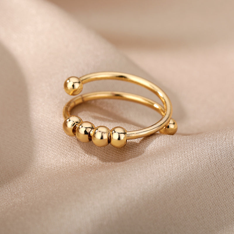 spinner ring for women, view 5 - MRSLM