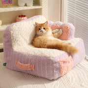 cozy cat cake sofa bed, view 5 - MRSLM