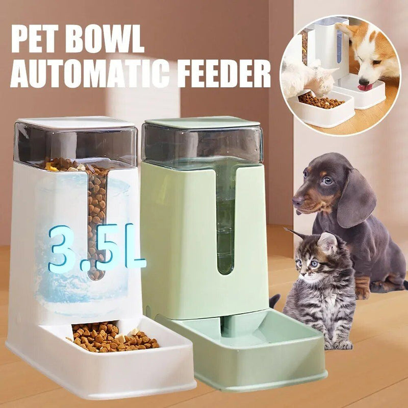 automatic pet feeder and water dispenser, view 5 - MRSLM
