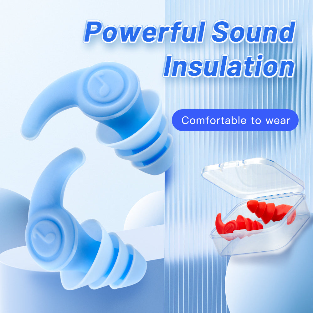 Ultimate Red Soundproof Sleeping Ear Plugs