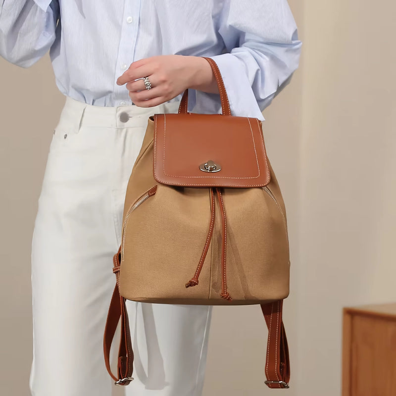mini aesthetic fashion backpack, view 4 - MRSLM