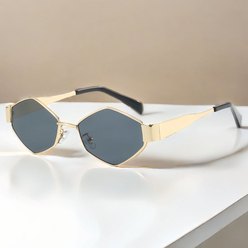 Vintage hexagon sunglasses - MRSLM