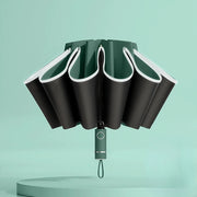 automatic windproof reverse folding umbrella, view 4 - MRSLM