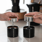 adjustable height moka pot coffee leveler, view 7 - MRSLM