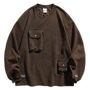 vintage harajuku casual long sleeve sweatshirt, view 2 - MRSLM
