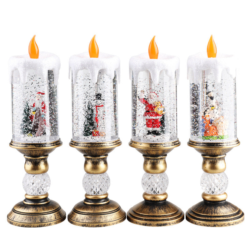 christmas candle light decoration, view 7 - MRSLM