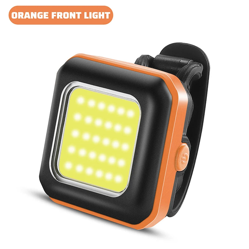 rechargeable led bike light, view 2 - MRSLM