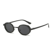 gradient oval sunglasses, view 2 - MRSLM