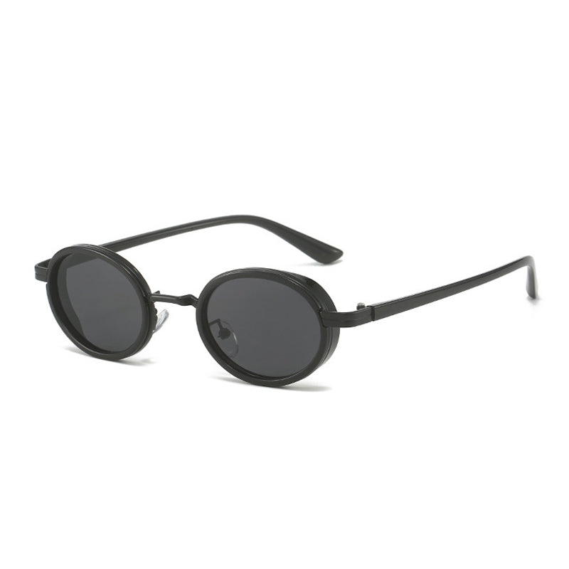 gradient oval sunglasses, view 2 - MRSLM