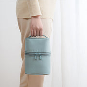 cylindrical makeup storage bag, view 10 - MRSLM