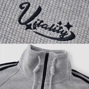 waffle knit sweatshirt, view 6 - MRSLM