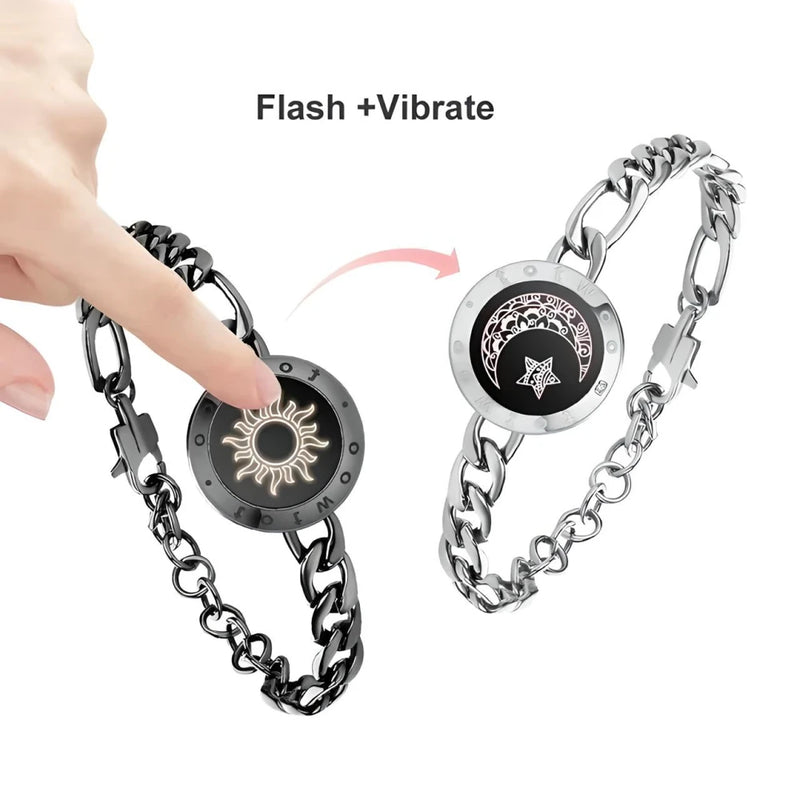 long distance touch bracelets, view 5 - MRSLM