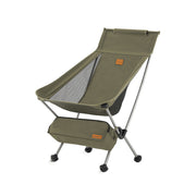 ultralight folding high back camping chair - MRSLM