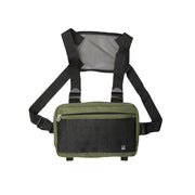 Men's nylon chest bag with zipper pocket, view 7 - MRSLM