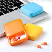 compact 2-grid mini pill box, view 8 - MRSLM