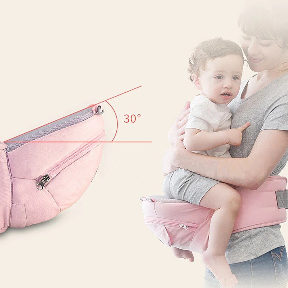 Versatile Baby Carrier Backpack with Hip Seat for Newborn to Toddler