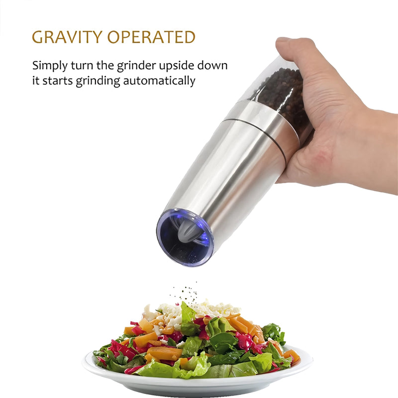 Electric salt and pepper grinder, view 6 - MRSLM