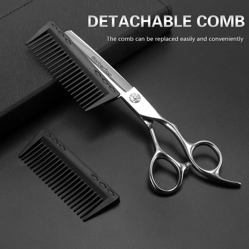 hair cutting and thinning scissors set, view 5 - MRSLM
